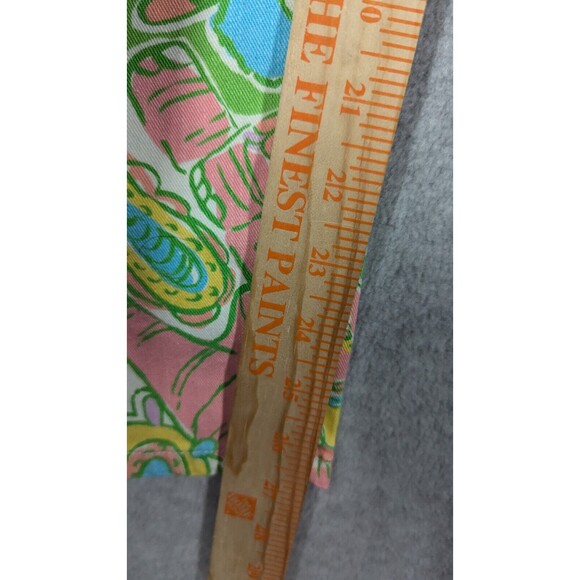 Lilly Pulitzer Women Jeans Size 2 Worth Skinny Mini Zip Ankle Paisley Elephant - Picture 7 of 14